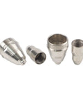 Pro Grade 40 Piece Plasma Electrode Tip And Nozzle Set 1.5mm For P80 Air Plasma Torch With Hafnium Insert And CuCrZr Nozzle Guard