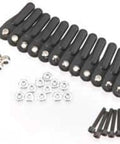 2-56 Swivel Ball Link For RC Helis Nickel Plated Brass Burnished Finish Ultra Smooth Operation With Socket Head Cap Screw