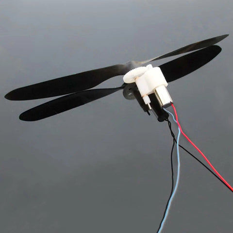 High Speed RC Plane Motor Kit With Three Coreless Motors For 716 720 And 8520 Options, 3.7V Brushless ABS Propeller Set