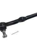 Beefed-Up 4WD Front Inner Tie Rod Drag Link Replacement For 2011-2016 Ford F-250 Super Duty And F-350 Super Duty 4x4 Heavy Duty Steering Link Kit With Pitman Arm Connection, black steel tie rod end with cotter pin