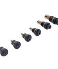 Set of heads for Six Piece Carbon Steel Rivet Nut Tool Set With M3 M4 M5 M6 M8 M10 Heads Handy Manual Riveting Gun For Tight Spaces