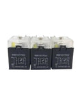 Built Tough R901017026 Solenoid Valve Plug And Proportional Coil Connector With Indicator Light Fast Swap Mount 24V Ac Dc three solenoid valves with clear housing.