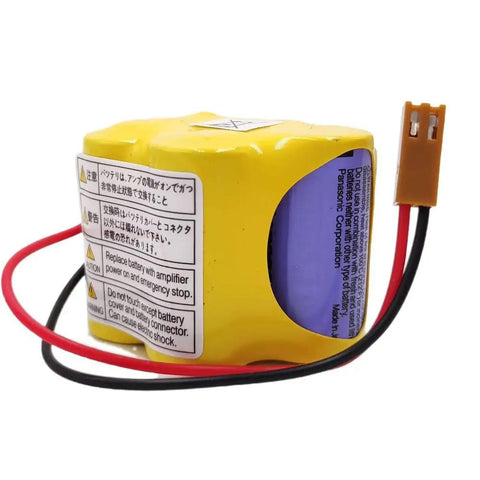 40 Pack 6V 4400mAh BR-2/3AGCT4A Non-Rechargeable Lithium Battery with brown plug for Fanuc A98L-0031-0025 CNC system