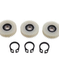 3 Pack 36 Tooth Nylon Planetary Gear For Ebike Motors, Durable Nylon-Metal Hybrid Gear Repair Replacement with connectors
