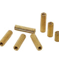 Heavy Duty Brass Female To Female Standoff Spacer Set Featuring Smooth M2 Threading For Solid Circuit Board Mounting and DIY Tech Builds that Snap On Tight Without A Hitch.