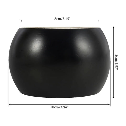 Four Pcs Solid Wood Furniture Legs Round Bun Feet Replacement For Sofa Cabinet Table With Floor Protectors And Easy Install Durable Support For Chairs Tables Desks And More, black bun foot with measurements