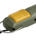Close-up of Micro Precision Screwdriver Kit With 16 Bits, Quiet, Vibration-Free And Ultra Lightweight, slim handle with metal loop and grip