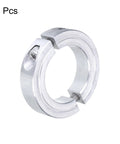 4 pcs aluminum alloy two-piece clamp-on shaft collar for 1-1/2" shaft with set screw