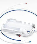 AS Case Water Filter OEM Part DA81-05885A for refrigerators with connectors and tubing visible.