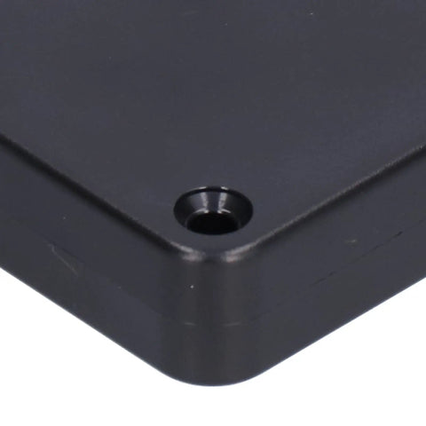 Close-up of a sensor component for Automatic Door Closer Set With Sensor And Punch Free Install, 2 Pack Built Tough Stainless Steel Construction.