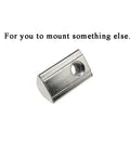 M6 T Slot Nuts For 4040 Aluminum Extrusion, Spring Ball Loaded Rollin Elastic Nuts, 8mm Slot, Carbon Steel, 15 Pack