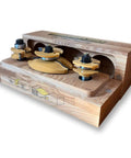 Three Piece Ogee Raised Panel Door Set For Cabinet Doors With Half Inch Shank Large Three And A Half Inch Diameter Cove Panel Backcutter