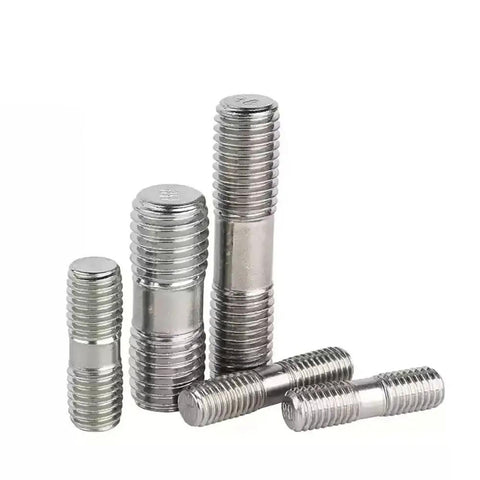 Knockout Performance M6 Double End Thread Stud Rod Made From Tough 304 Stainless Steel Fastener, five varying lengths.
