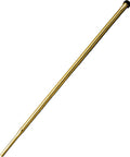 Polished brass supply line riser for Victorian Style Freestanding Lavatory Pedestal Sink Kit With Supply Line Risers, P Trap, Decorative Flanges And Cross Handle Angle Stops, Polished Brass For Easy Install, Elegant Bathroom Renos