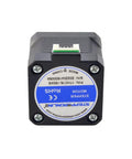Front view of Nema 17 Stepper Motor 3 Pack, Bipolar 1.5A, 42Ncm Holding Torque, showing connector and label