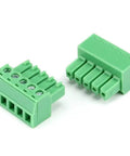 5 Pin Screw Terminal Block Connector With 3.81 Millimeter Pitch 300 Volt 8 Amp For 28 16 AWG Wire No Soldering Needed Easy Clamp Terminal Pack Of 5 Built To Last