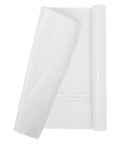 Slick Clear Peel And Stick Wallpaper For Kitchen Countertops And Bathroom Vanities Waterproof Self Adhesive Contact Paper Removable Cabinet Wrap One roll unwrapped showing surface protection.