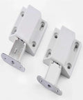 Push Open Cabinet Latch Set 4 Pack Magnetic Door Catch Drawer Closer Built Tough For Heavy Use Ready To Install Spring Loaded Plunger