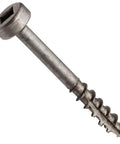 Pocket Hole Screws Size Seven By One And A Quarter Inch Pan Head Square Drive Coarse Thread Lubed Finish 200 Pack Self Tapping Auger Tip