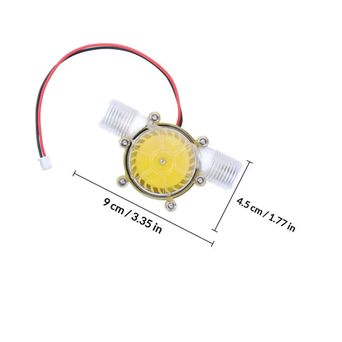 12V Micro Hydroelectric Water Turbine Generator With Adjustable Nozzle Portable Creek And Stream Power Source dimensions