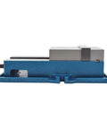 Heavy Duty 3 Inch Bench Clamp Mill Vise delivering knockout holding power, showcased from the side, featuring a cast iron base.