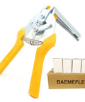 Beefed Up Type M Hog Nail Ring Pliers Kit With 2400 M Clips for fence fastening upholstery installation and animal cages