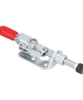 Beefy Push Pull Toggle Clamp Quick Release With 40kg Holding Capacity For Woodworking Jigs And Fixtures, Welding, Drill Press And Crosscut Sled, Stainless Steel And Plastic Construction For Quick Positioning And Rust Proof Performance.