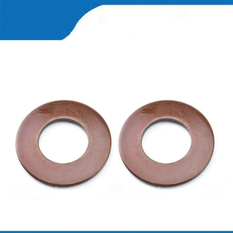 Alloy Steel Belleville Spring Washers Disc Spring Gasket 16mm 18mm Pack 50, two flat washers
