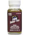 Liquid Solder Flux 2 Fl. Oz. Bottle For Electronics Soldering, Easy-Flow Wetting Agent, Clean Joints, No-Corrosion Formula