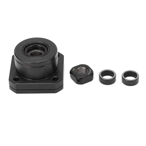 Rock Solid Ballscrew End Supports Bearing Blocks FK10 with components for 10mm Ball Screws SFU 1604 1605 1610 CNC Machine Parts