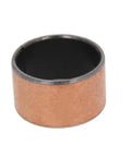 Premium 30 Mm Bore Sleeve Bearing, 34 Mm Outer Diameter By 20 Mm Long, Bronze Oilless Bushing with a smooth interior for machinery use.