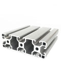 Durable Black 40120 T-Slot Aluminum Profile Extrusion Frame In Multiple Lengths For Custom Projects And Industrial Builds With Rust-Proof Alloy stacked in parallel