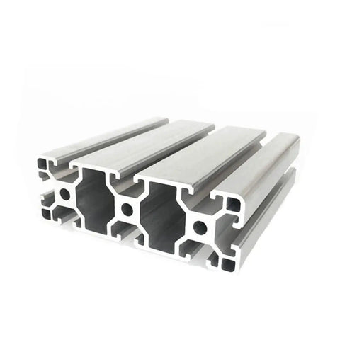 Durable Black 40120 T-Slot Aluminum Profile Extrusion Frame In Multiple Lengths For Custom Projects And Industrial Builds With Rust-Proof Alloy stacked in parallel