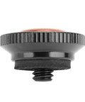 Slick Mini Quick Release Plate Built From Tough Aluminum Alloy For Lightning Fast Camera Swaps On Compatible Tripods And Monopods includes a standard quarter inch screw.