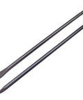 24 Inch SDS Max Set With 1 Inch Flat Chisel And Point Chisel For Concrete Demolition And Tile Removal, 40Cr Alloy Steel.