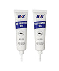 Two tubes of Premium 30ml 3D Printer Lubricating Oil For Bearings And Linear Rails On X Y Axis Smooth Motion Reduced Wear Easy Application.
