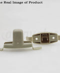 Beige Interior Sun Visor Hook Clip Bracket for BMW E46 323i 323Ci 325i 325Ci 325xi M3, Replacement 2 Pack OEM 51168243575
