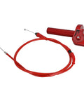 Red throttle grip and cable for Universal Seven Eighths Inch 22mm Quick Twist Throttle Grips With Cable Aluminum Alloy For Dirt Bikes ATVs
