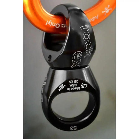 Orbiter Swivel S3 Pro Grade Swivel With High Strength Stainless Axles And Sealed Ball Bearings, close-up view