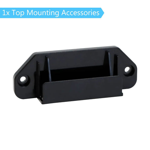 Retractable Baby Gate Replacement Parts Kit For Cat And Dog Gates Full Set With Wall Mount Brackets Latches Hooks Screws In Black
