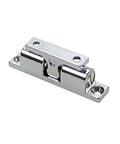 Secure Sturdy Zinc Alloy Toggle Draw Latch For Wardrobes Cabinets And Furniture Security Hasp with shiny metal finish.
