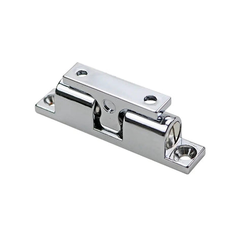 Secure Sturdy Zinc Alloy Toggle Draw Latch For Wardrobes Cabinets And Furniture Security Hasp with shiny metal finish.