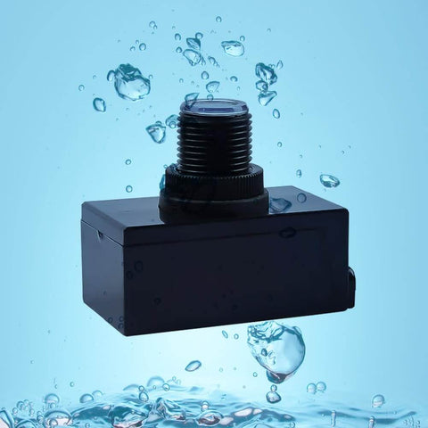 Outdoor No Fuss Dusk To Dawn Light Sensor Switch With Auto On Off 5A Photoelectric Control, waterproof design.