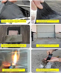 Heavy Duty Self Adhesive Waterproof Asphalt Tape for Swift Roof Patch Repairs, showcasing tensile wire design and strong bonding.