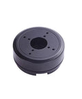 Pan Tilt Zoom Brushless Servo Motor With AS5048A Encoder Flat Mount Low Speed High Torque Type A in black, front view
