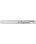Auto Lock Stainless Steel Utility Knife With 9mm Blade Built In Snapper Pocket Clip Ambidextrous Tool For Pros And DIYers Rust Resistant Cutter