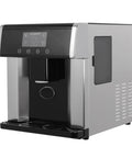 No Brainer Slick Countertop Ice Maker And Electric Water Dispenser With Durable Stainless Steel Finish For Rapid Bullet Ice Production And Multiple Cube Size Settings, side view.