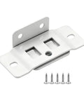Heavy Duty Cabinet Corner Bracket with Screws, 90 Degree Brace for DIY Cabinets, metal construction, five screws included