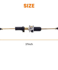 Beefed Up Steering Rack And Pinion With Tie Rod Ends For Polaris RZR 800 EFI 2008 2014, 37-inch length, not for RZR S 800 or RZR 4 800