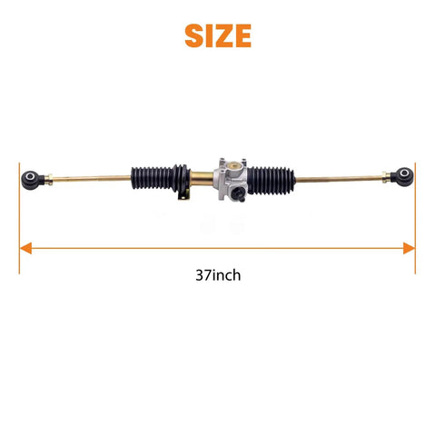Beefed Up Steering Rack And Pinion With Tie Rod Ends For Polaris RZR 800 EFI 2008 2014, 37-inch length, not for RZR S 800 or RZR 4 800